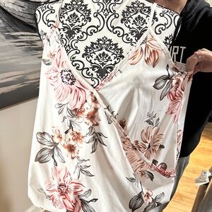Floral Print Women's Top